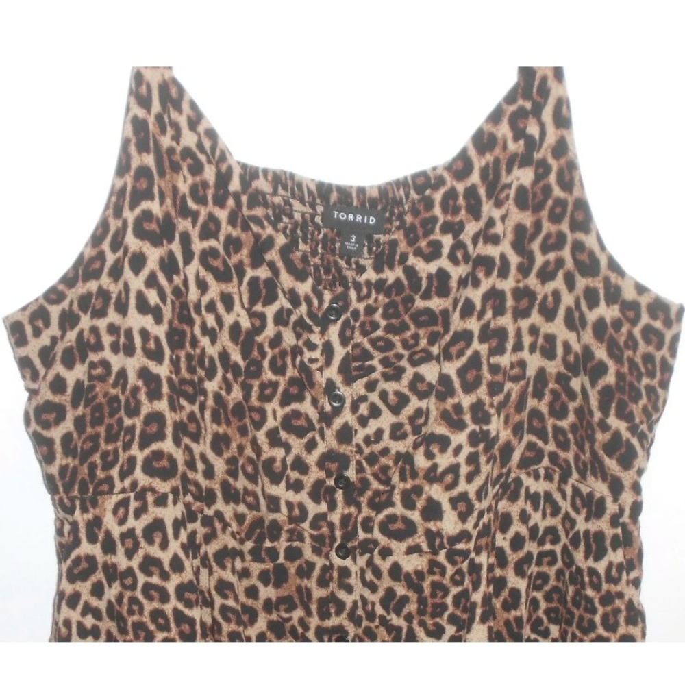 Torrid leopard dress